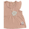 GIRL'S BIRD PRINTED FROCK | LUPILU-(0M-24M)