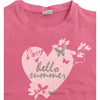 GIRL'S HELLO SUMMER TEE | KIDS-(8Y-10Y)