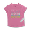GIRL'S ACHIEVE SUCCEED TEE | R.B.K-(7Y-14Y)