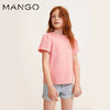 GIRL'S GATHERED SLEEVE T-SHIRTS | MNG-(4Y-14Y)