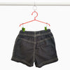 Girl's Black Cotton Beach Short | OVS