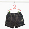 Girl's Black Cotton Beach Short | OVS