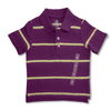 BOY’S PURPLE-YELLOW PIQUE POLO | ON-(6M-2Y)