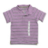 BOY'S PURPLE STRIPE POLO| ON