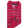 BOYS RED-NAVY STRIPE POLO | ON