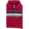 BOY'S RED STRIPE POLO | ON-(6M-5Y