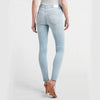 LADIES B-GRADE RIPPED RAW HEM SKINNY JEANS | E.X.P