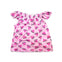 GIRL'S WATERMELON PRINTED DRESS | H.M-(1Y-10Y)