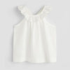 GIRL'S RUFFLED COTTON TOP | MANGO-(5Y-14Y)