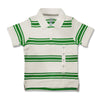 BOY'S STRIPE WHITE POLO | ON-(18M-5Y)
