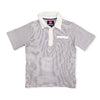 BOY'S WHITE STRIPE POLO | QUICK SILVER