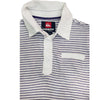 BOY'S WHITE STRIPE POLO | QUICK SILVER
