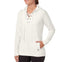 LADIES PUPOVER LACE UP HOODIE | R B K