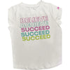 GIRL'S ACHIEVE SUCCEED TEE | R.B.K-(4Y-6Y)