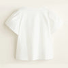 GIRL'S GATHERED SLEEVE T-SHIRTS | MNG-(4Y-14Y)
