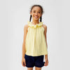 GIRL'S RUFFLED COTTON TOP | MNG-(3Y-10Y)