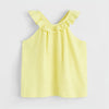 GIRL'S RUFFLED COTTON TOP | MNG-(3Y-10Y)