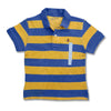 BOYS TEDDY BEAR STRIPE POLO| GP-(18M-5Y)