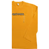 MENS FULL SLEEVE APPLIQUE ON TEE -YELLOW