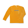 MENS FULL SLEEVE APPLIQUE ON TEE -YELLOW