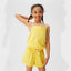 GIRL'S SHORT CORD JUMPSUIT | MNG-(4Y-14Y)