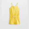 GIRL'S SHORT CORD JUMPSUIT | MNG-(4Y-14Y)