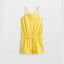 GIRL'S SHORT CORD JUMPSUIT | MNG-(4Y-14Y)