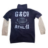 BOY’S G&CO HANGDOWN POLO|GP-NAVY-(4Y-16Y)
