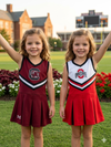 GIRL'S PACK 2 TEAM CHEER JUMPER DRESS - LITTLE.KIDS (6M-12Y)