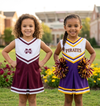 GIRL'S PACK 2 TEAM CHEER JUMPER DRESS - LITTLE.KIDS (6M-12Y)