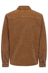 MEN REGULAR FIT CORDUROY SHIRT - ONLY.S