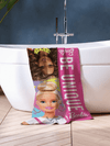 Kids Barbie Printed Towel