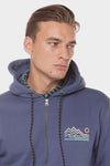 MEN B-GRADE PRINTED HOOD - BLB