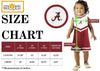 GIRL'S TEAM CHEER JUMPER DRESS - LITTLE.KIDS -(2-10)YEARS