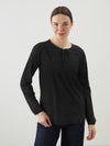 LADIES EMB TIE COLLAR BLOUSE - LC-WAIKIKI