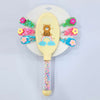 Little Princes Rainbow Hair Brush + 6 Sequin Hair Pins