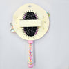 Cute Girl Hair Brush + 6 Sequin Hair Pins