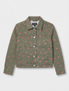 LADIES FLORAL DENIM JACKET - FREE ASSEMBLY