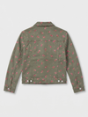 LADIES FLORAL DENIM JACKET - FREE ASSEMBLY