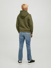 BOY'S WAFFLE SWEAT HOOD - J.J-(6Y-14Y)