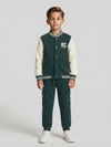 KIDS VARSITY JACKET & TROUSER SET - KC -(2-7)YEARS