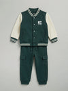 KIDS VARSITY JACKET & TROUSER SET - KC -(2-7)YEARS
