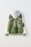 KIDS SKATEBOARD JACKET - ZR-(6Y-14Y)