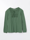 LADIES EMB TIE COLLAR BLOUSE - LC-WAIKIKI