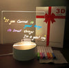 3D CREATIVE WRITING LAMP