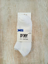 UNISEX 3-PACK LOW CUT SOCKS -DK.NY