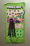 Kids Minecraft Printed Towel