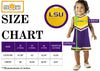 GIRL'S TEAM CHEER JUMPER DRESS - LITTLE.KIDS