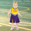 GIRL'S TEAM CHEER JUMPER DRESS - LITTLE.KIDS -(0M-5Y)