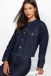 LADIES ARMOUR DENIM JACKET - SASSON